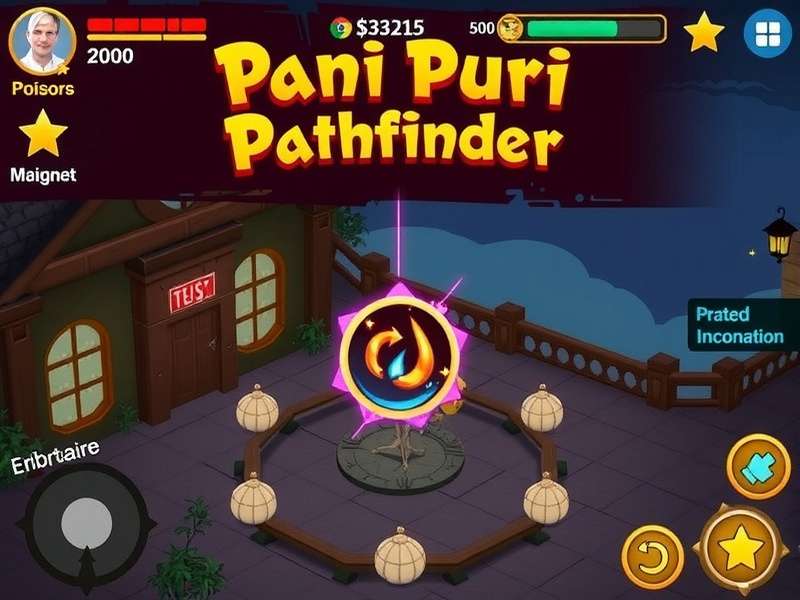 Pani Puri Pathfinder gameplay screenshot
